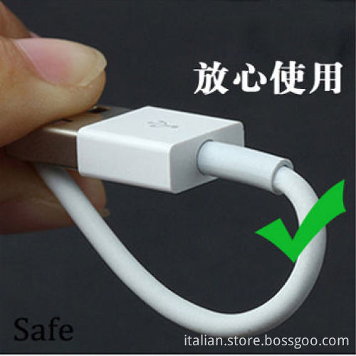 High quality iPhone 5 USB cable, data and sync fast with CE, RoHS marks